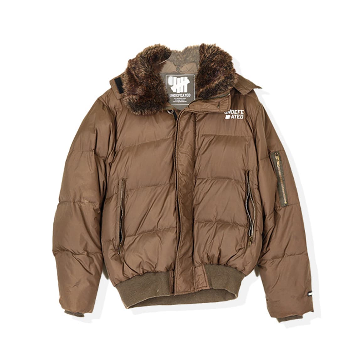 언어펙티드 봄버 다운 패딩 (M) 상품이미지1