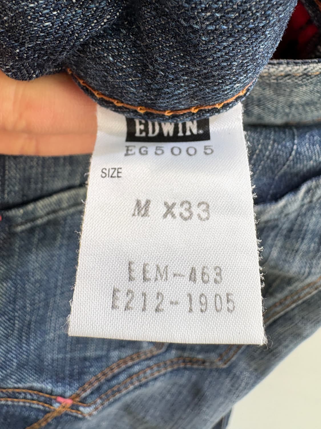 EDWIN E-FUNCTION 데님팬츠 상품이미지7