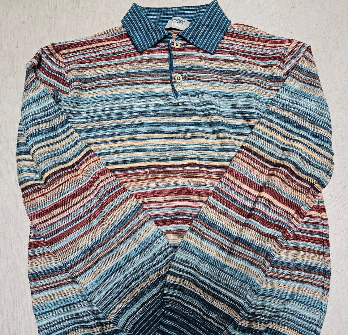 미쏘니 컬러풀 카라 니트/missoni 빈티지 니트 상품이미지3