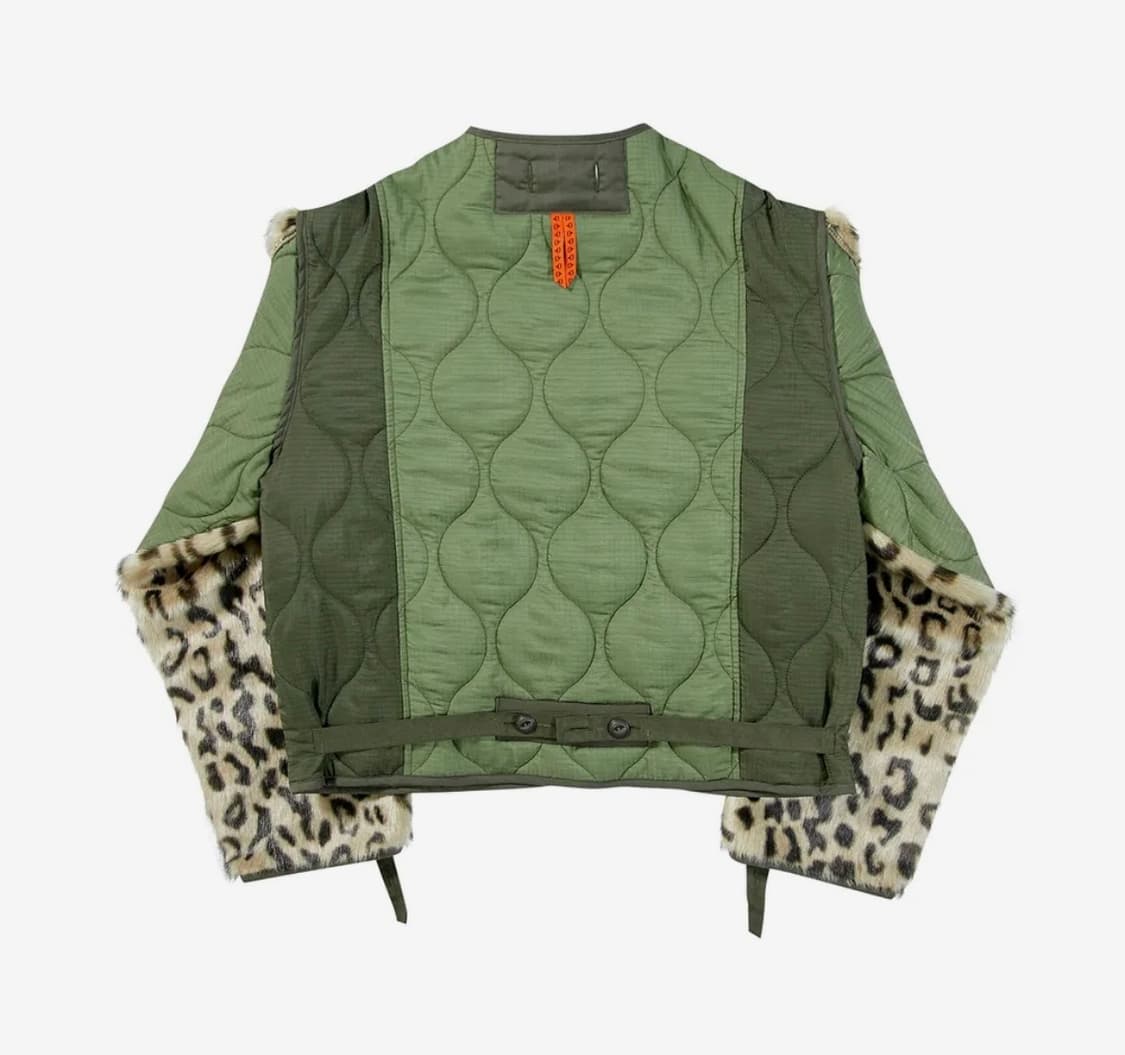 고트 패딩 숏 라이너 자켓  상품이미지2