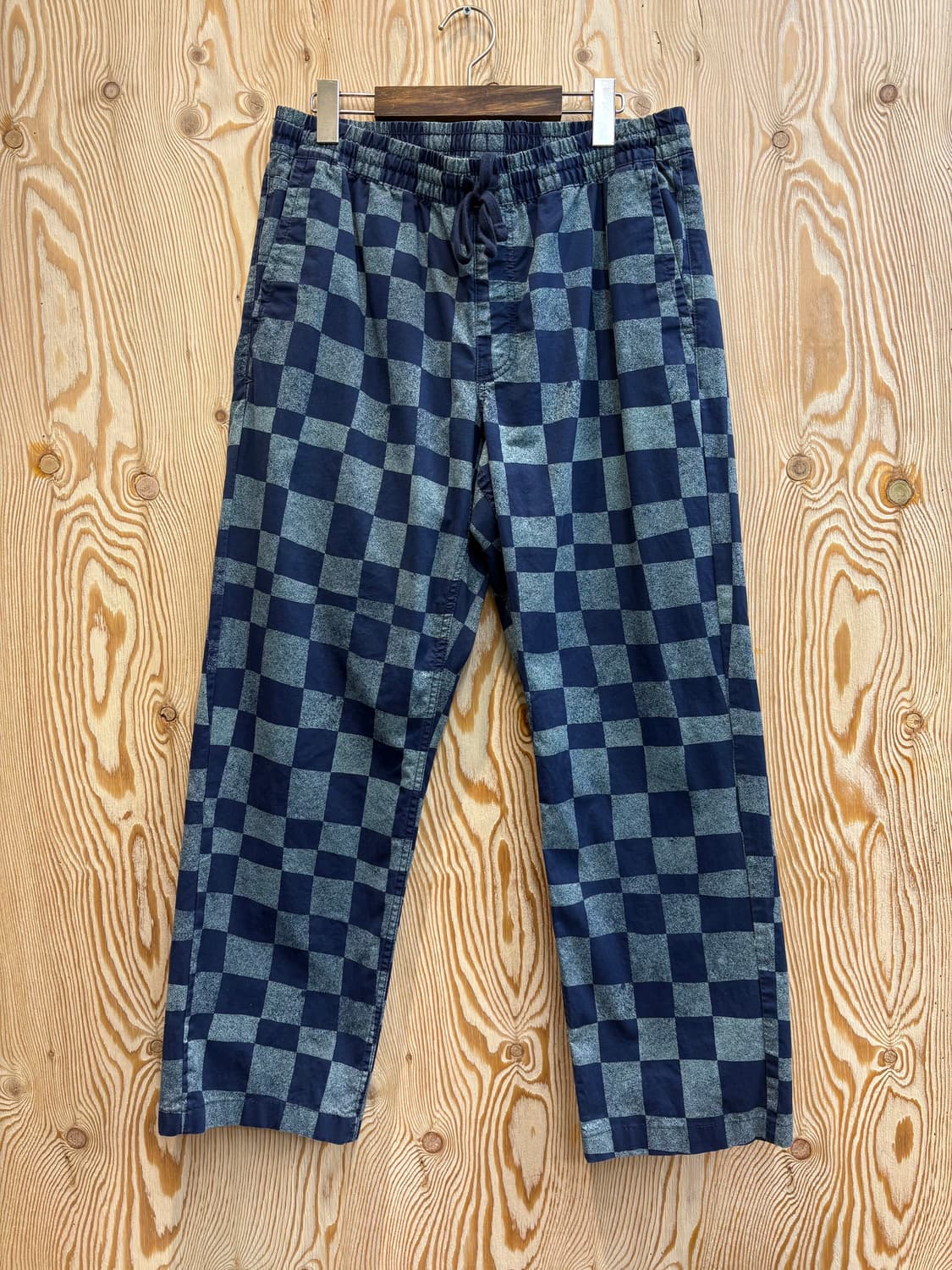 반스 체커보드 레인지 엘라스틱 팬츠 상품이미지1