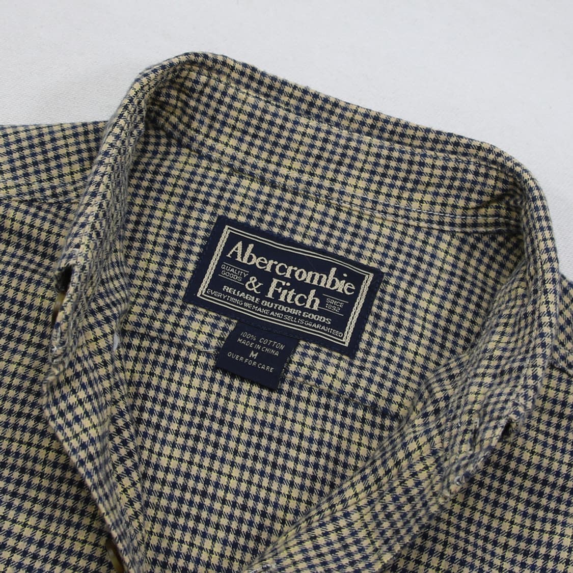 (착용컷) 아베크롬비 체크 셔츠 (남성용 100-103) 상품이미지5