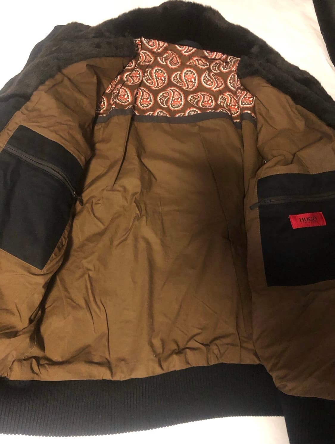 휴고 보스 오렌지라벨 워싱 블루종 점퍼 자켓 상품이미지6