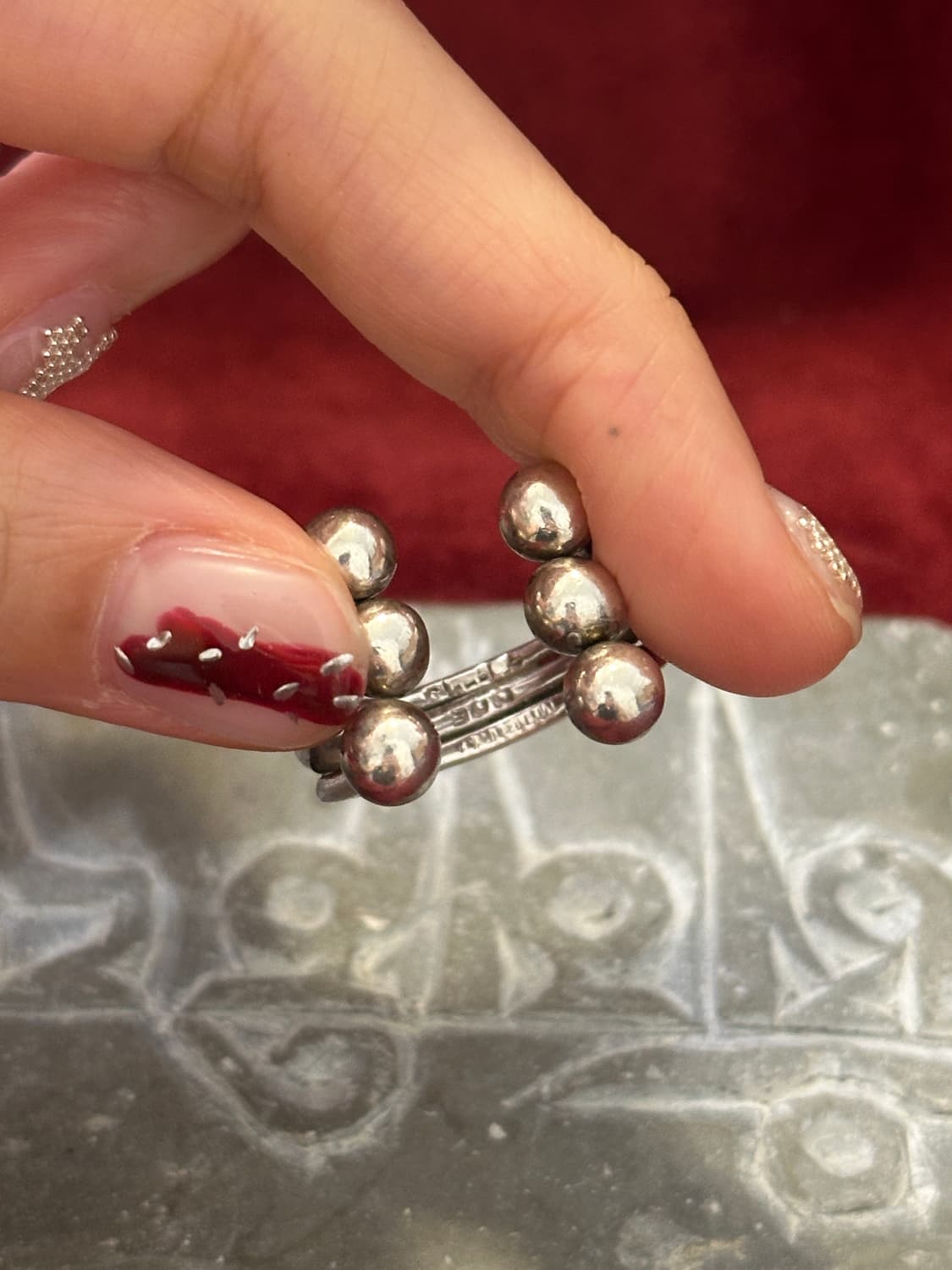 (21호)Mexico taxco 925silver ring 상품이미지3