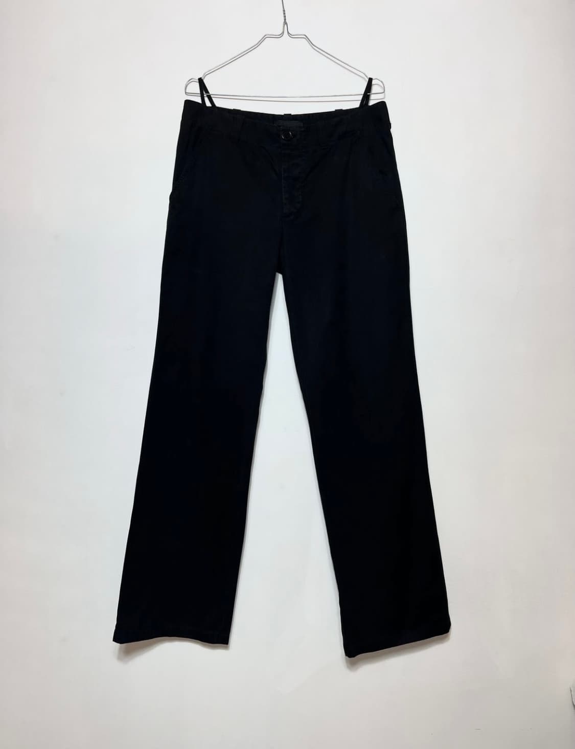 90s 헬무트랭 블랙 트라우저 팬츠 상품이미지1