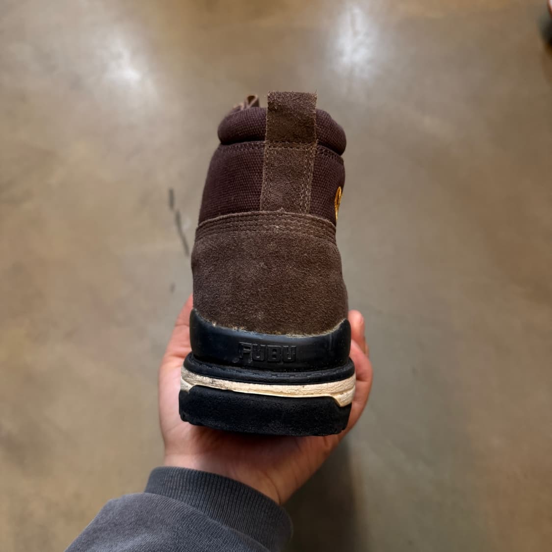 90~00S FUBU 스웨이드 트래킹 부츠 270 상품이미지3