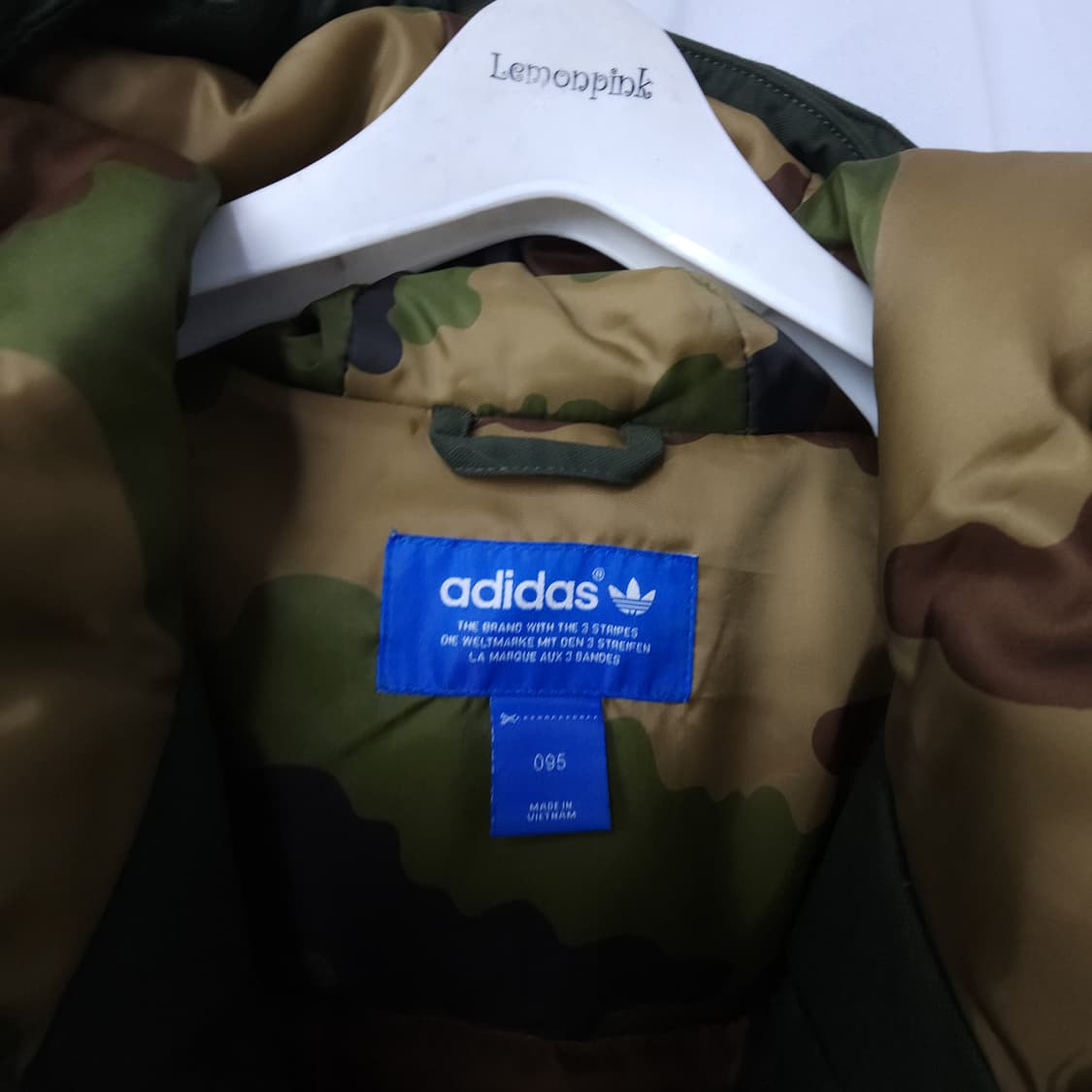 66[128] 아디다스 오리털 야상 자켓  상품이미지4