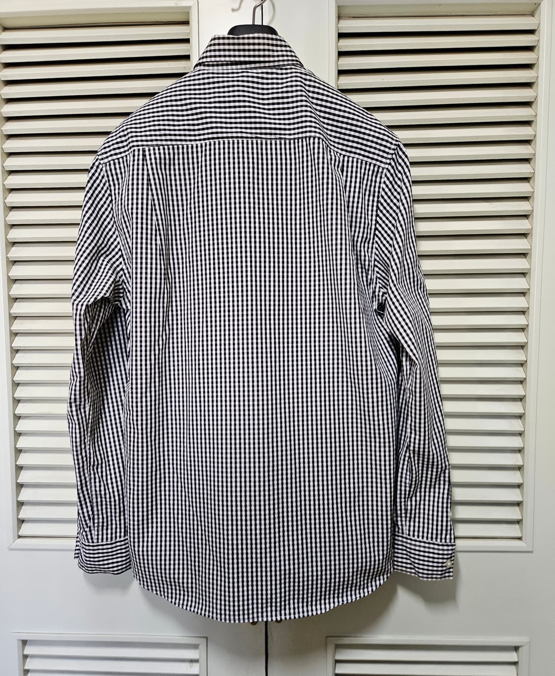 꼼데가르송 PLAY 체크 셔츠 XL 100 105 상품이미지2