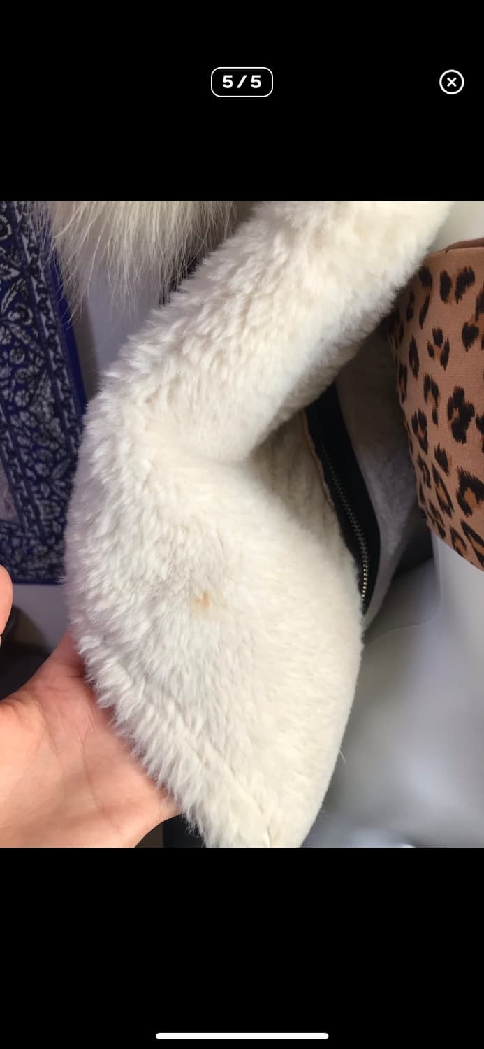 빈티지 퍼 가죽 후드 무스탕 fur hoodie 상품이미지5