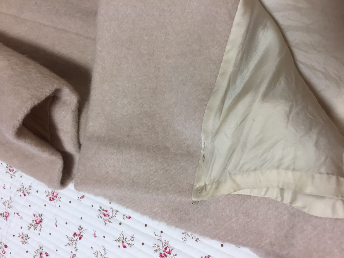 빈티지 모리걸 피치베이지 코트 상품이미지4