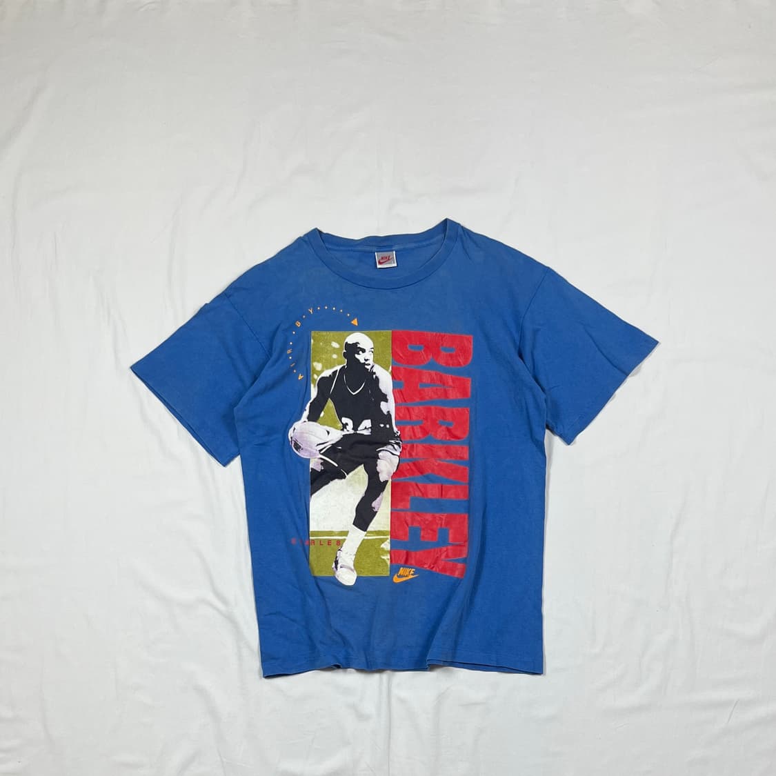 90‘s 나이키 nike 찰스바클리 프린트 반팔티 상품이미지1