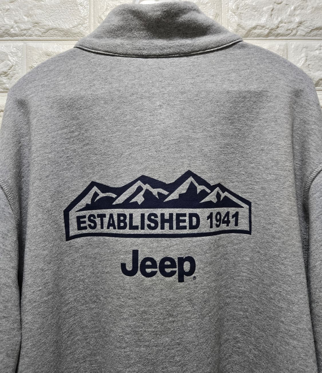 지프 루즈핏 반집업 맨투맨 105 상품이미지8