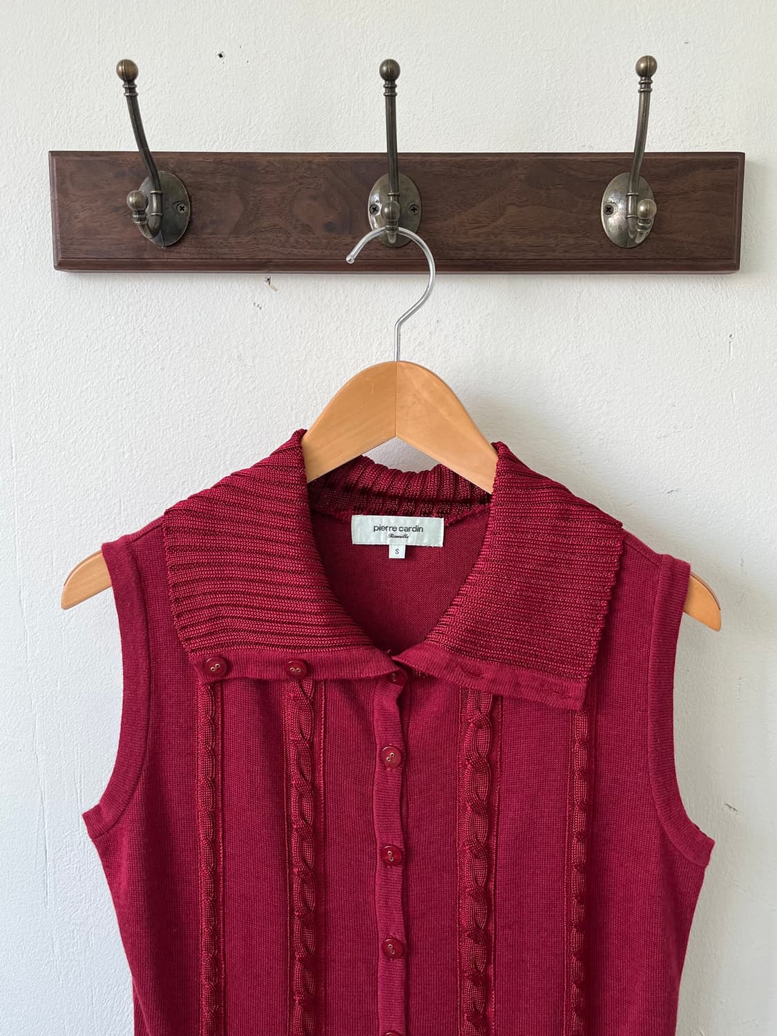 pierre cardin 레드 베스트  상품이미지2