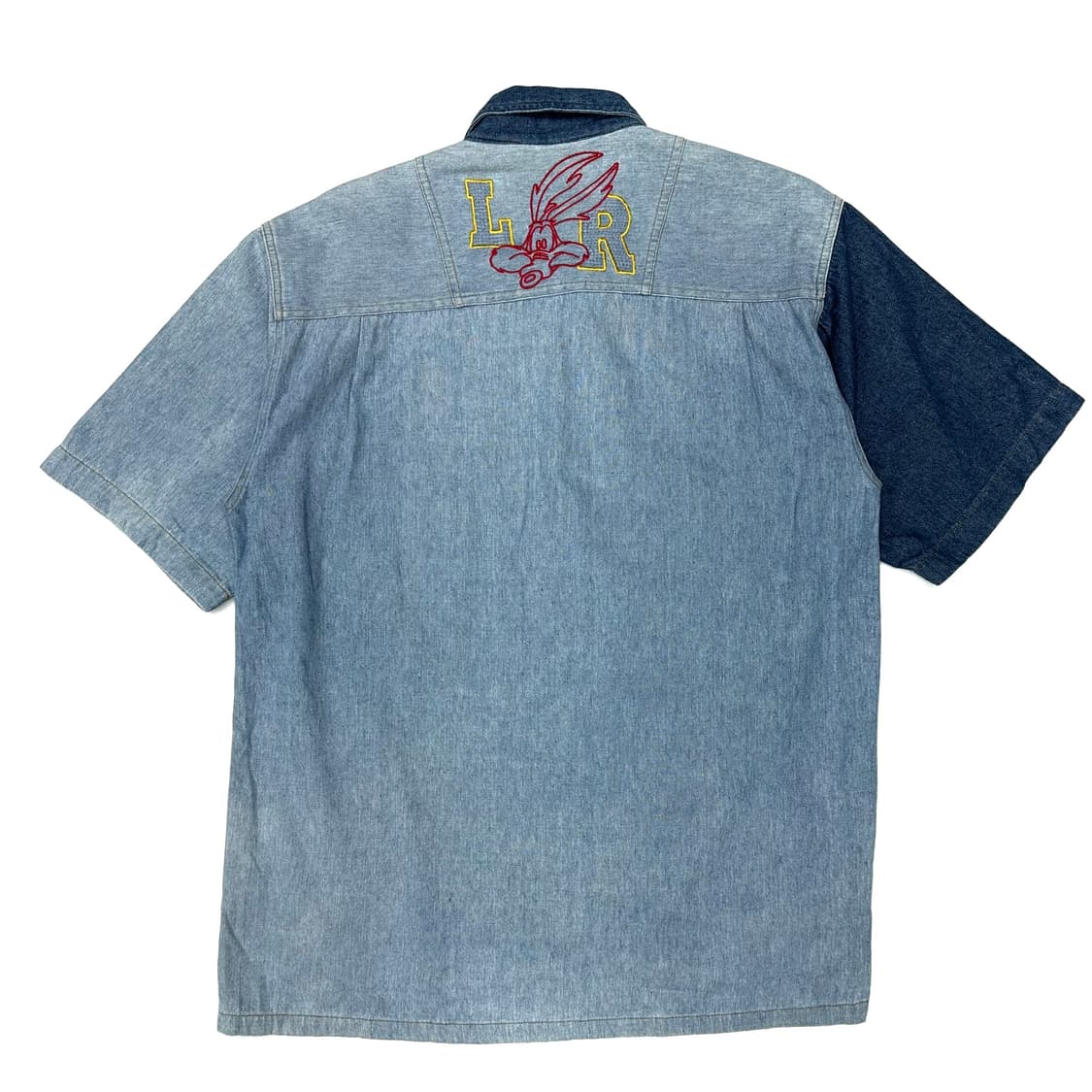 90’s vintage cartoon Denim shirts 상품이미지3