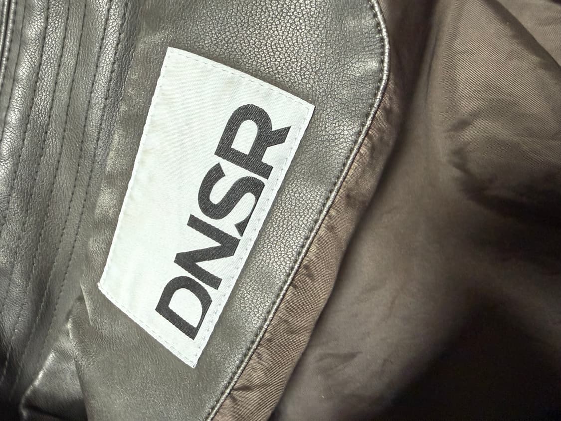 디엔에스알 레더 크롭자켓 L 상품이미지2