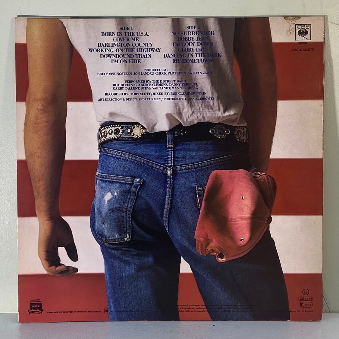 (중고LP-팝록) Bruce Springsteen -Born In The 상품이미지2
