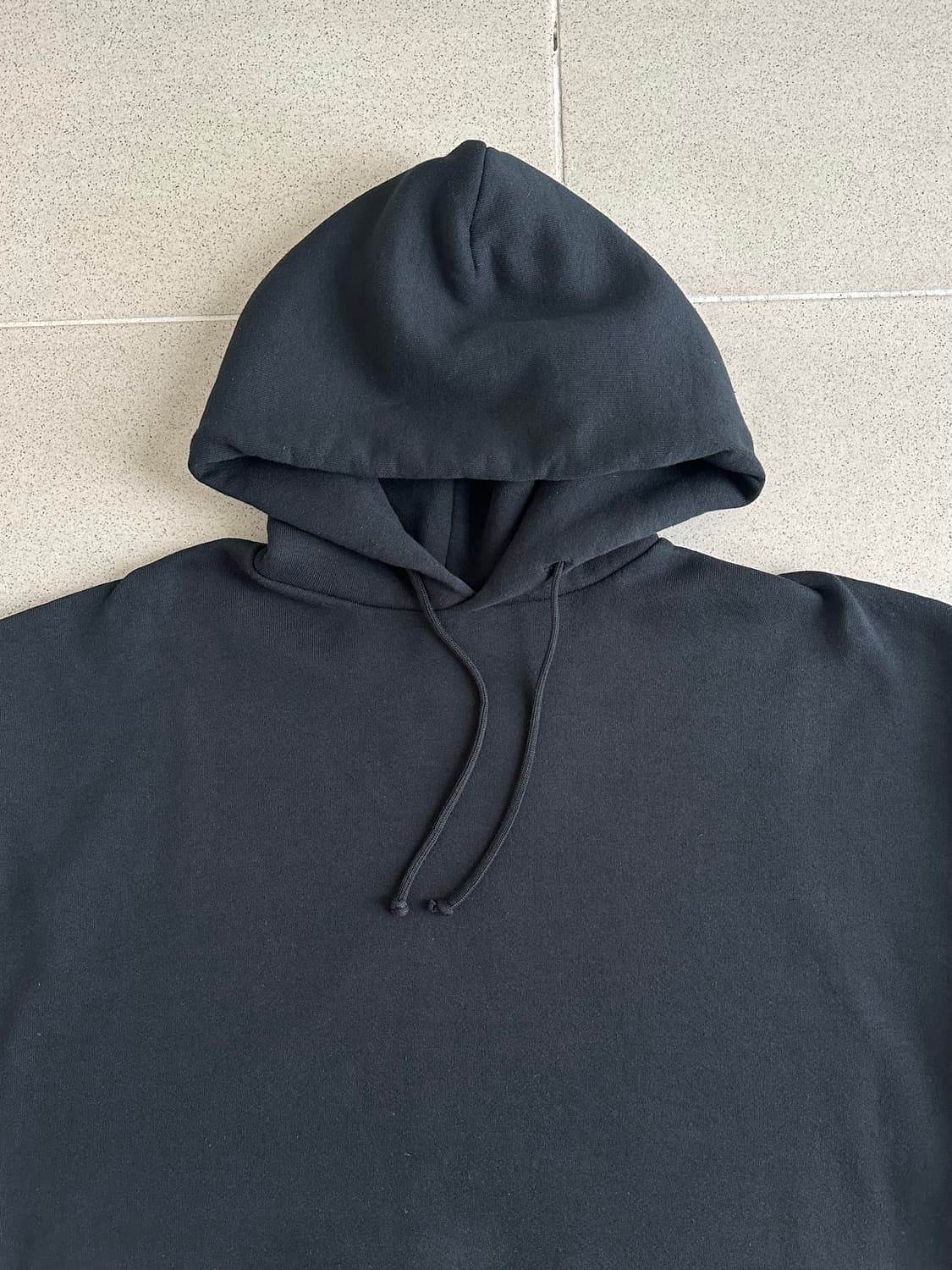 90s 빈티지 러셀 후드 블랙 XL 상품이미지3