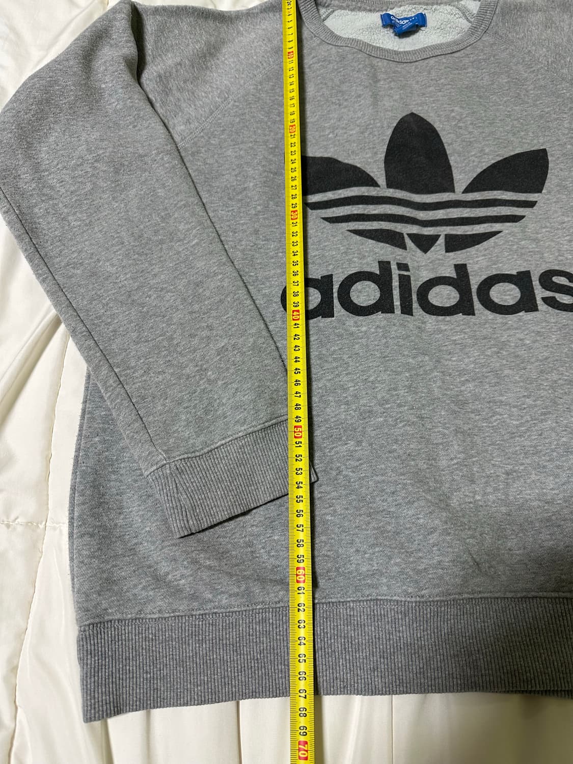 (105)아디다스 파이어버드 빅로고 맨투맨 상품이미지2