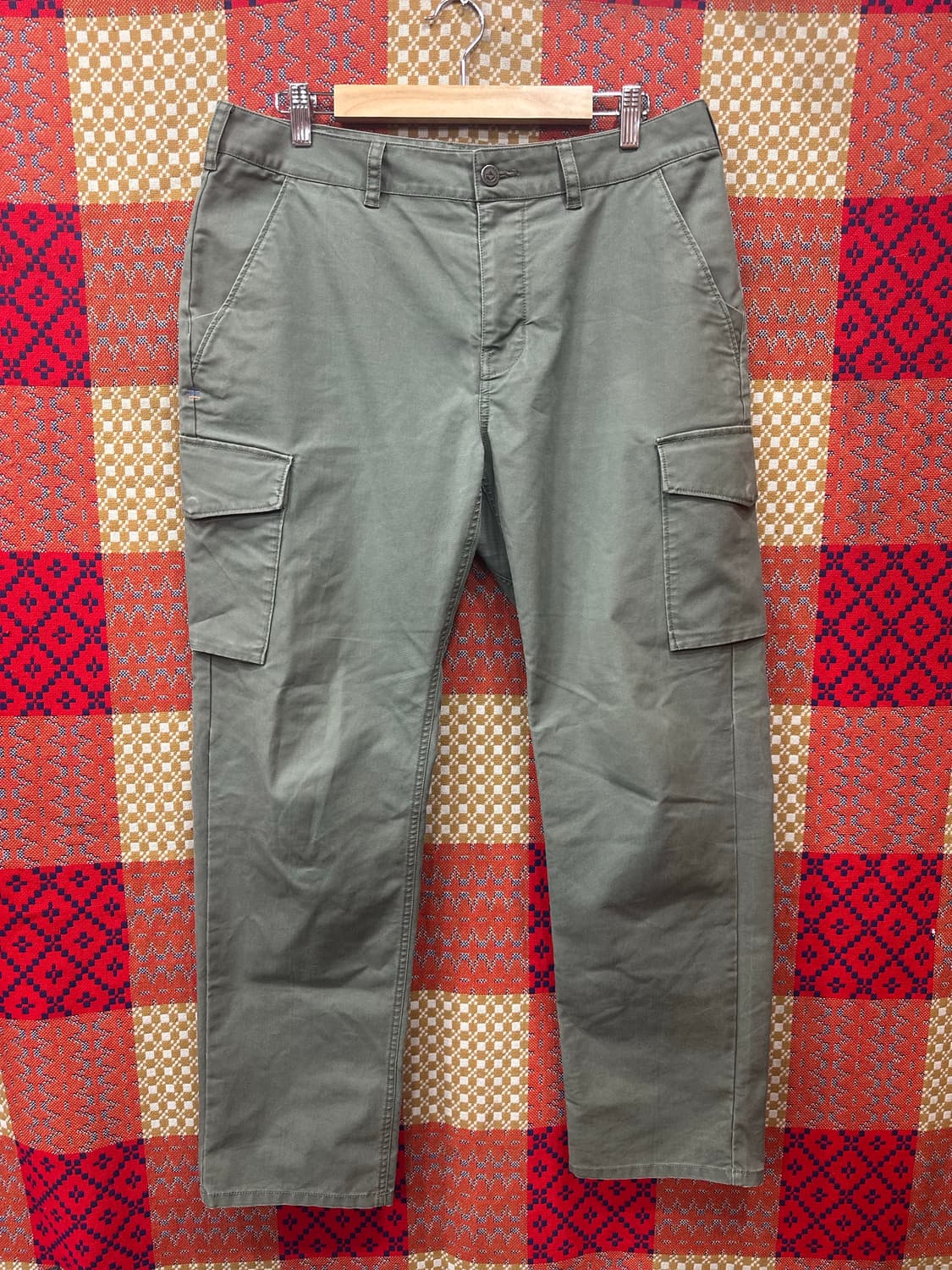 정품/34 ] 파타고니아 코튼 카고 팬츠 카키 상품이미지1