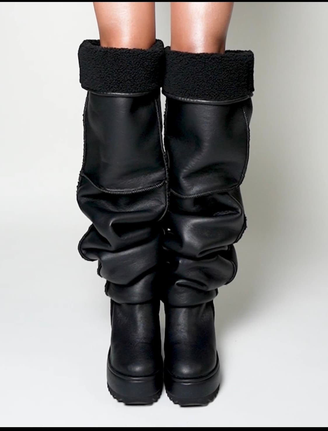 YELLO 슈즈 이에로 롱부츠 JACOB LOOSE FIT BOOTS M 상품이미지1