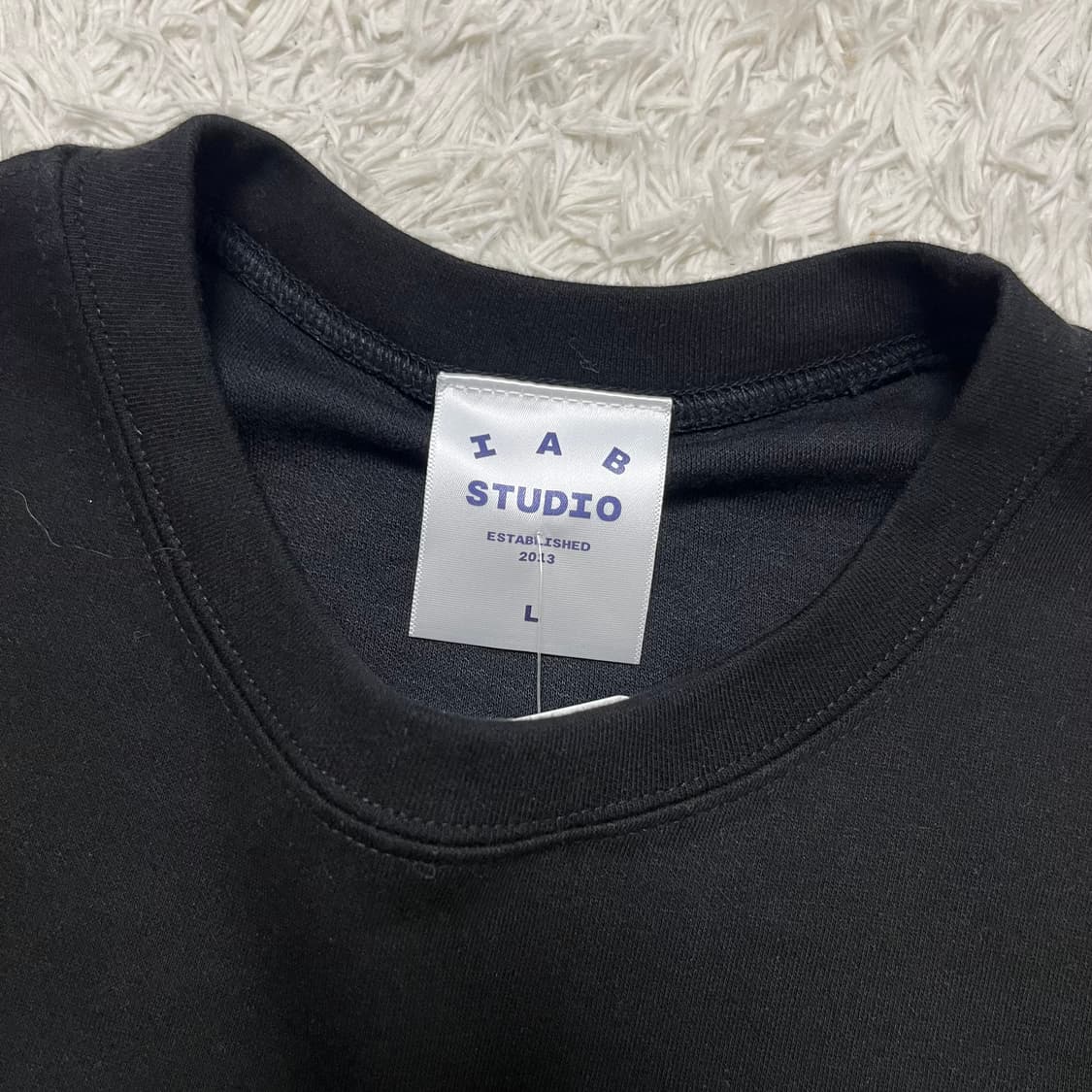 IAB Studio black t-shirt  상품이미지7