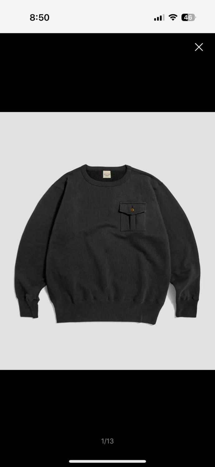 브론슨 스웻맨투맨 판매합니다 상품이미지1