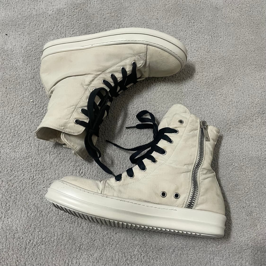 41) 릭오웬스 다크쉐도우 나일론 라몬즈 하이 밀크 상품이미지3