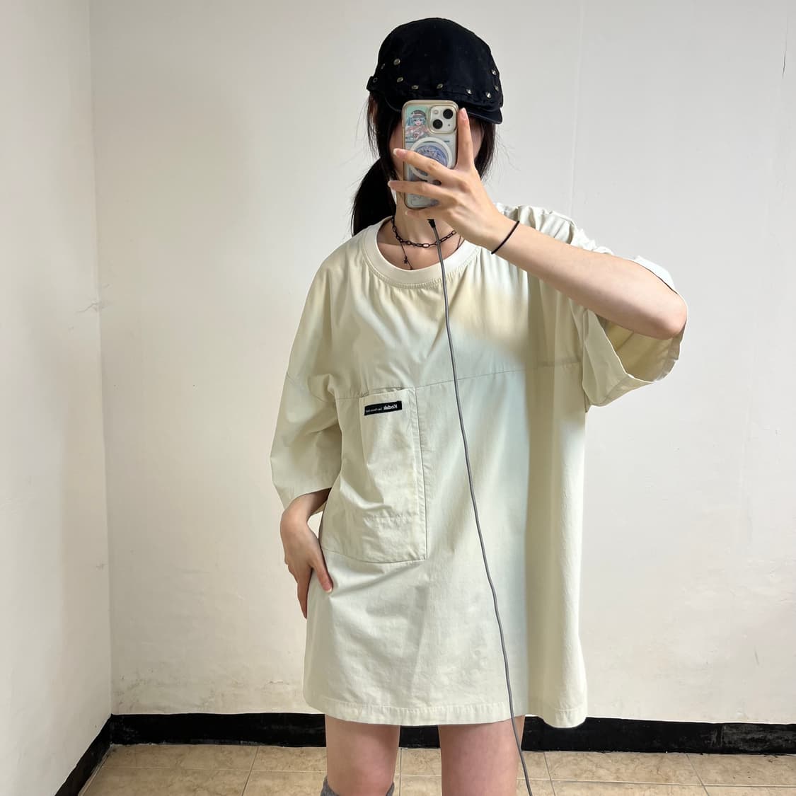 Kodak Beige Woven Short Sleeve 상품이미지1