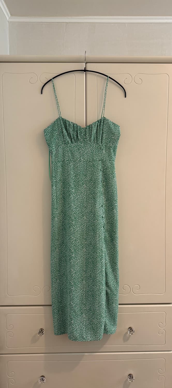 Zara 자라 슬릿 미디 원피스 드레스 상품이미지2