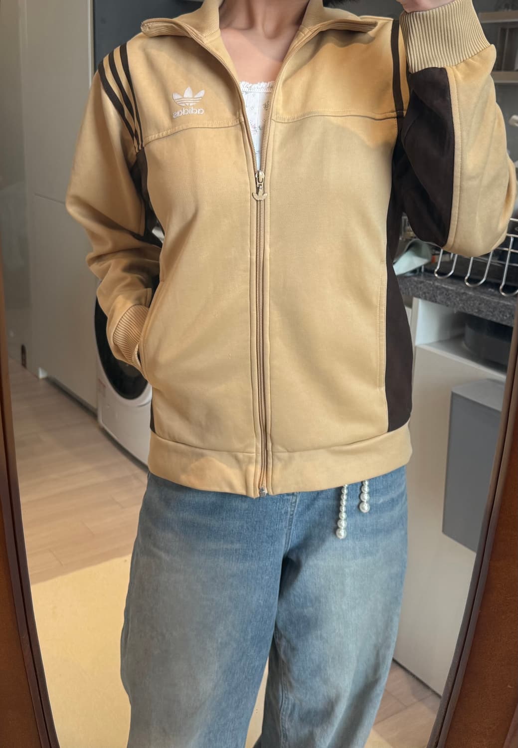 아디다스 브라운 져지 S 상품이미지9