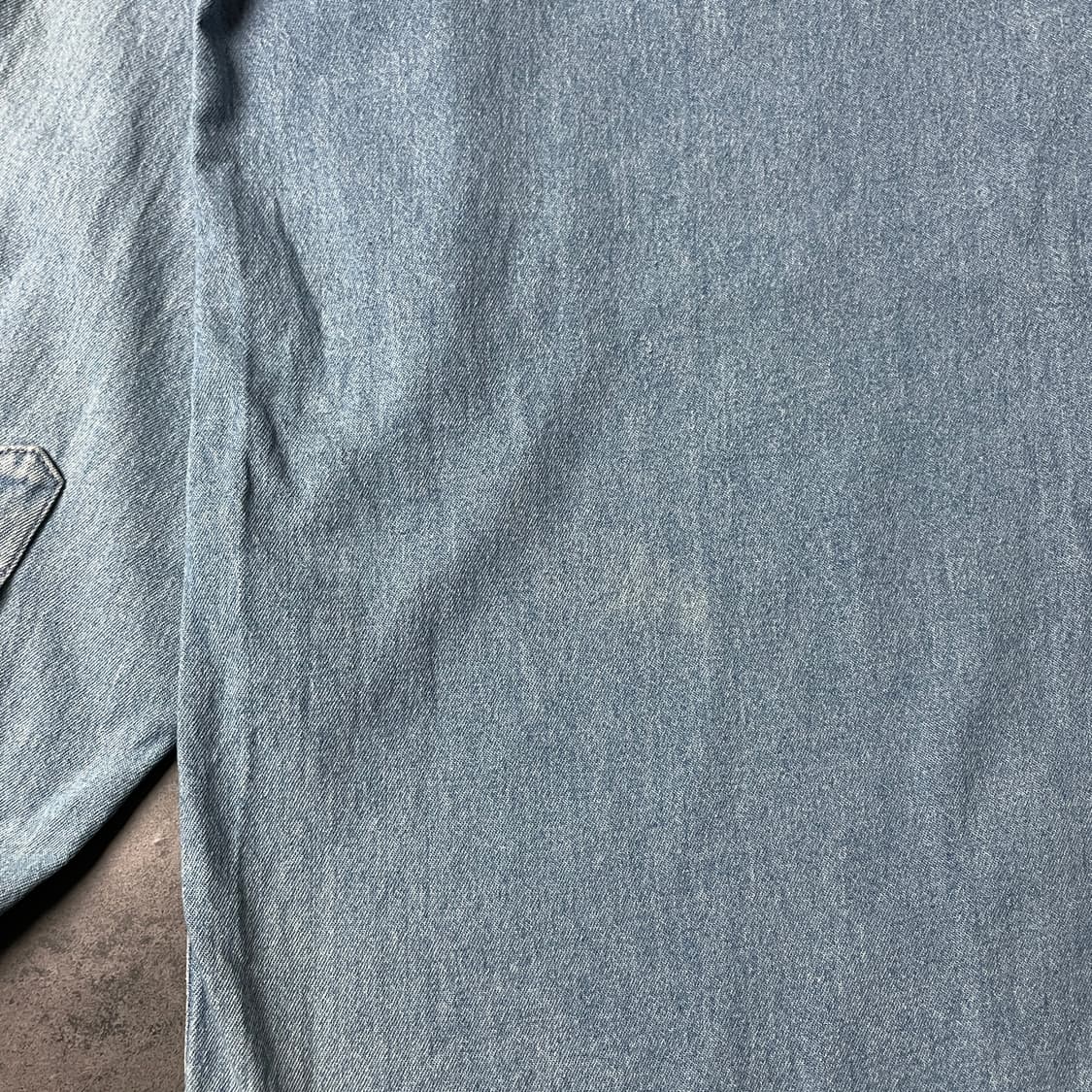 WOODBRIDGE 우드브릿지 빈티지 코튼 데님 셔츠 A00669 상품이미지8