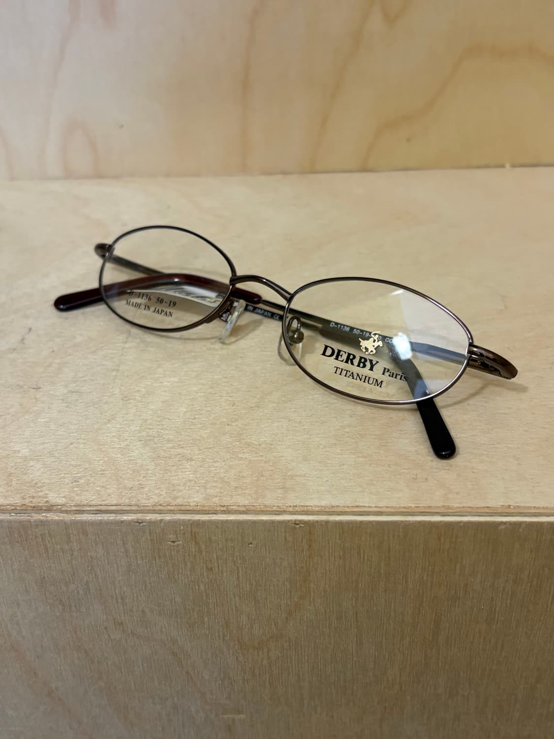 [DERBY Paris] 더비 파리스 티타늄 안경 D-1136 COL.2 상품이미지3