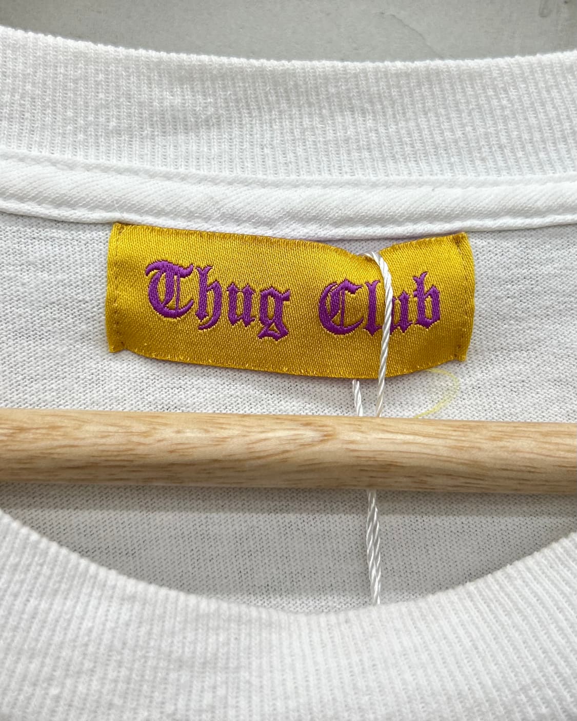 THUG CLUB 떠그클럽 초판 조영민 프린팅 티셔츠 상품이미지3