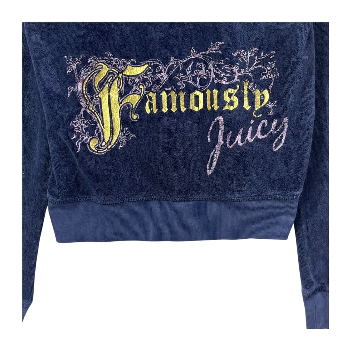 [JUICY COUTURE] 쥬시꾸뛰르 벨벳 레터링 후드집업 상품이미지5