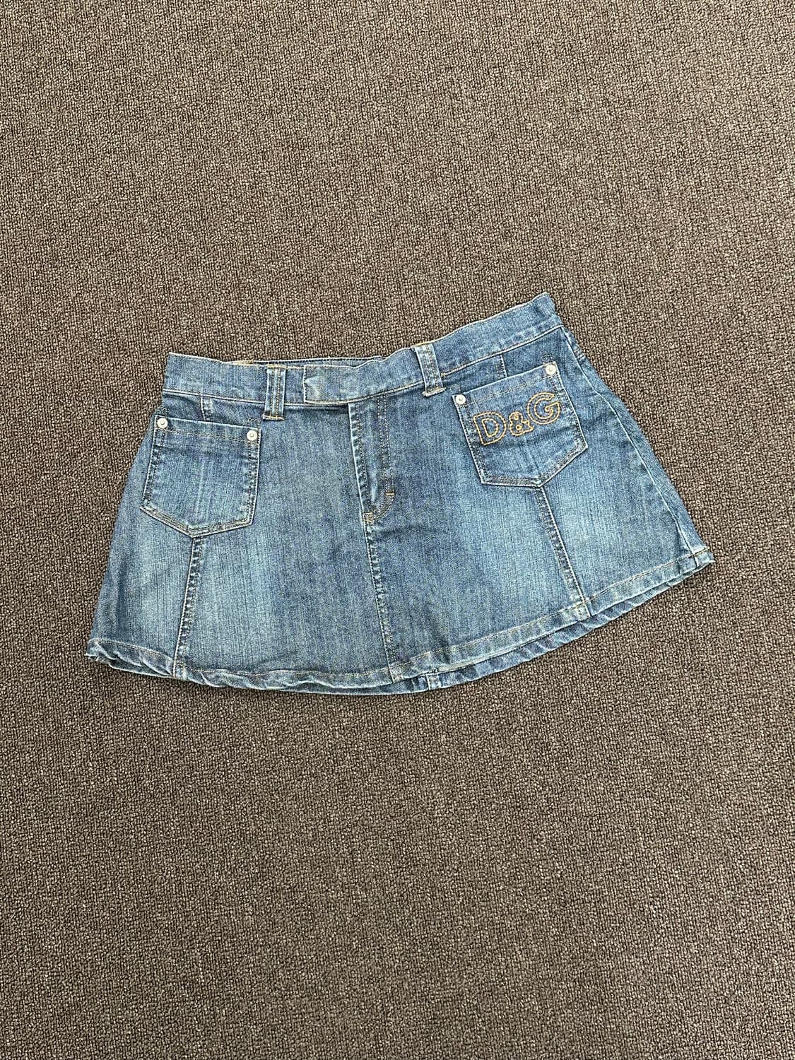 26)Dolce&Gabbana 빈티지 데님 미니스커트 상품이미지1