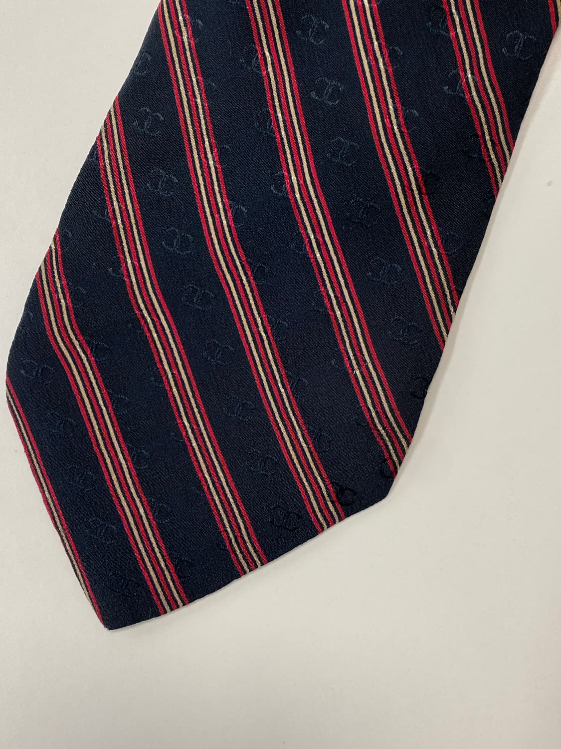 샤넬(CHANEL) 모노그램 명품 정품 넥타이 상품이미지6