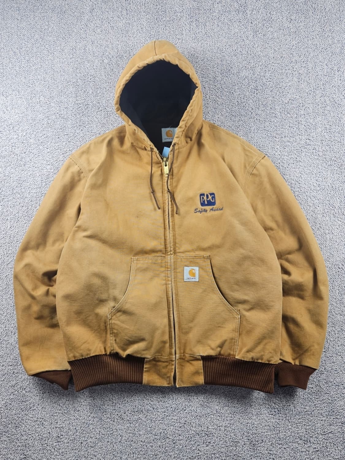 90's USA 칼하트 J04 덕액티브 워크 자켓 (XL추정)/10834 상품이미지1