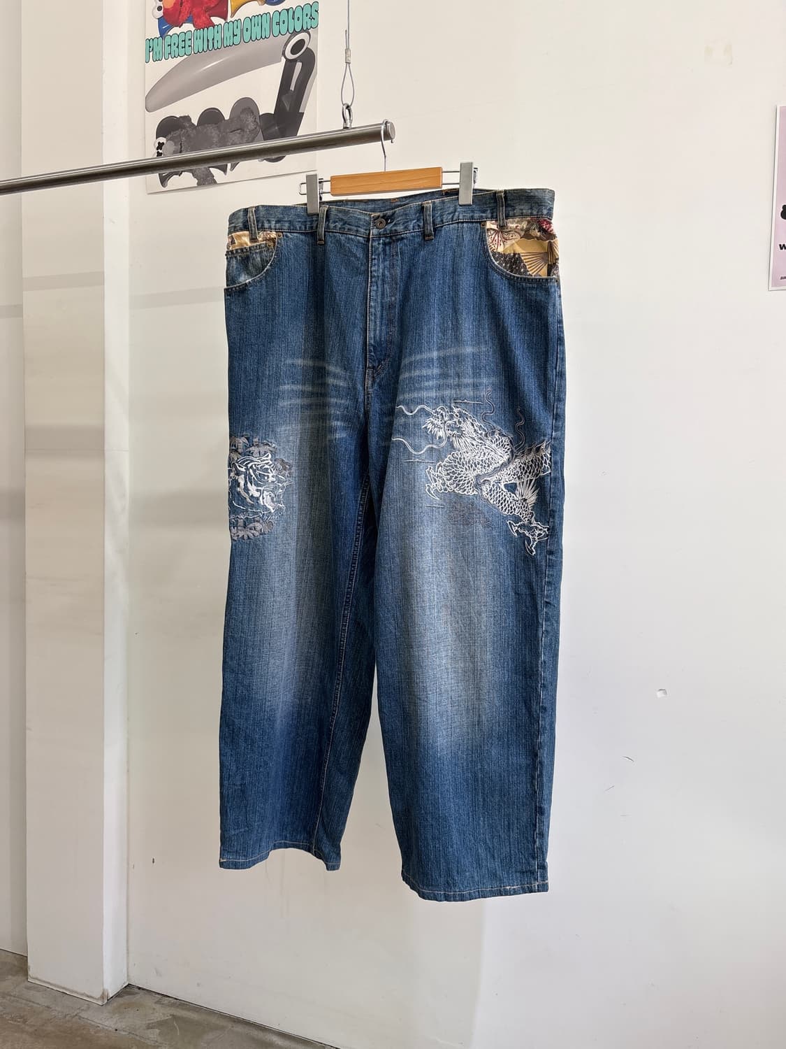 KARAKURI 데님팬츠 상품이미지1