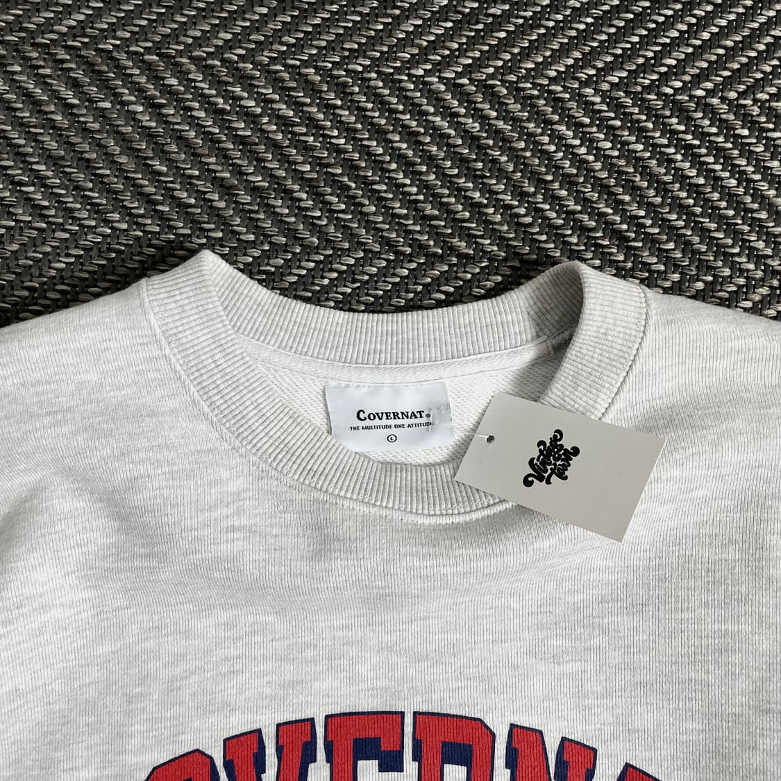 커버낫 불독 빅로고 박시핏 맨투맨o 2930 상품이미지5