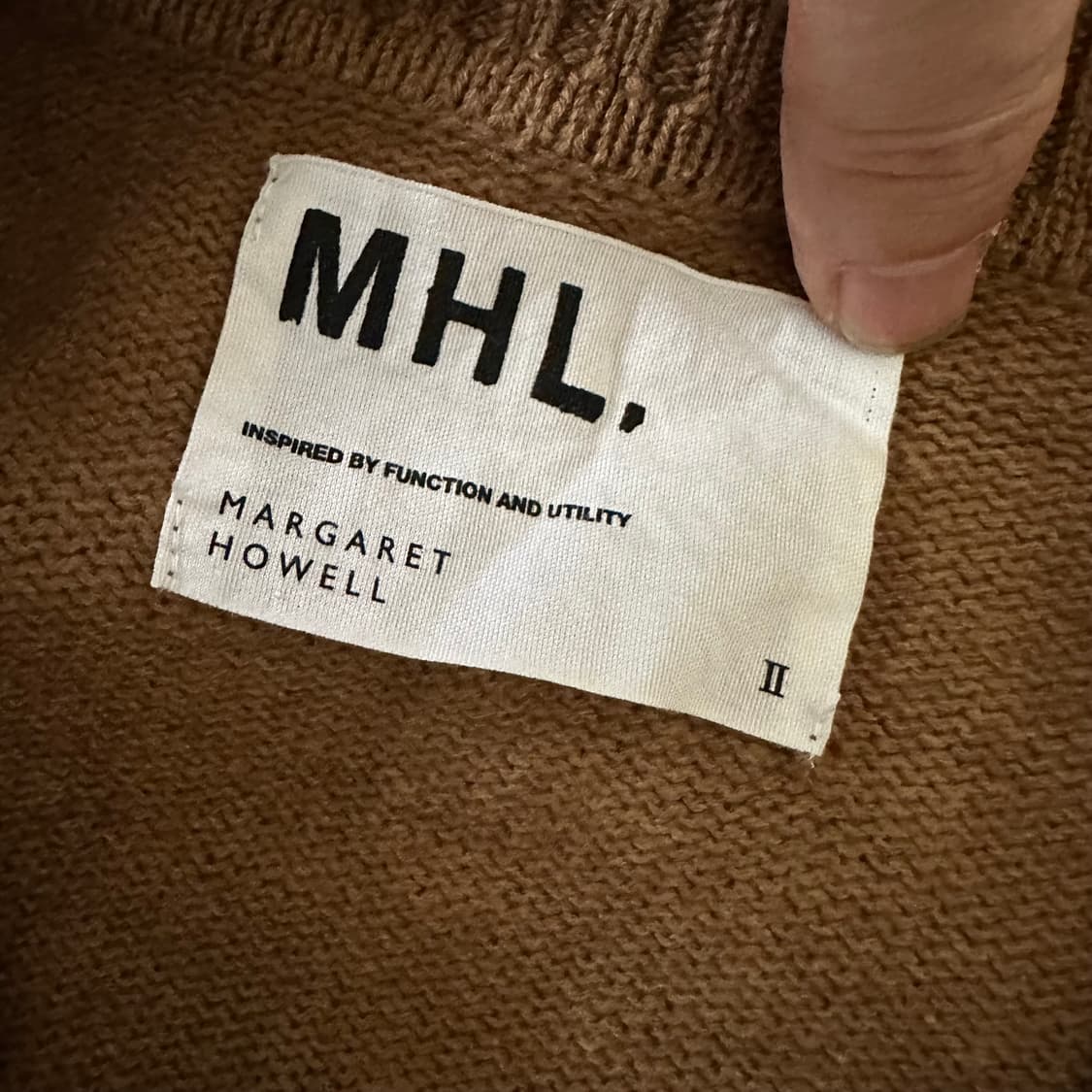 마가렛호웰 MHL 반집업 니트 티셔츠 상품이미지5