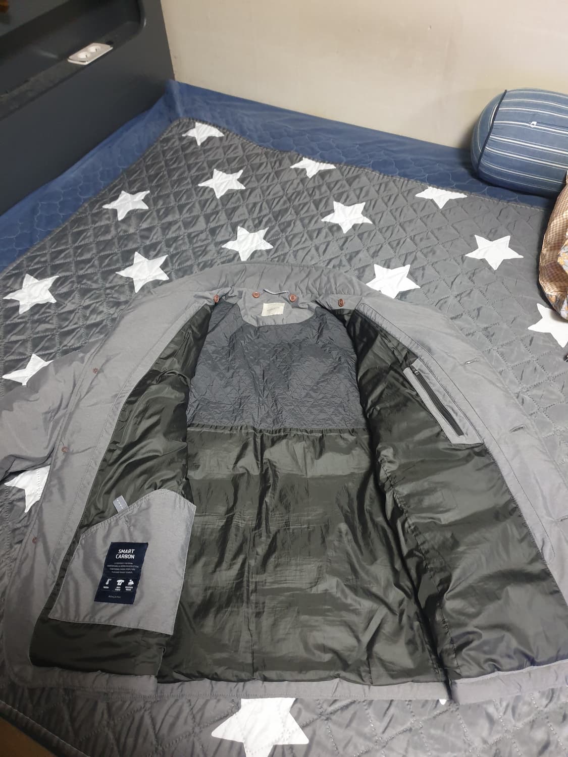 로가디스 덕다운 오피스 경량패딩 그레이 (110) 상품이미지4