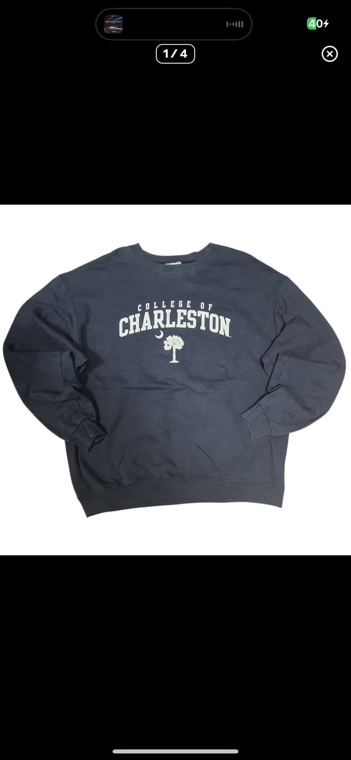  (바배) 챔스온 로고 맨투맨 상품이미지1