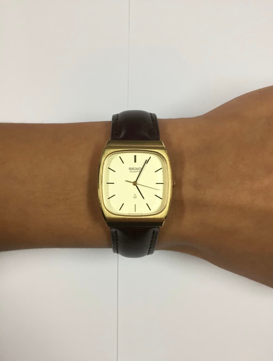 80s 세이코 샤리오 쿼츠 골드 상품이미지6