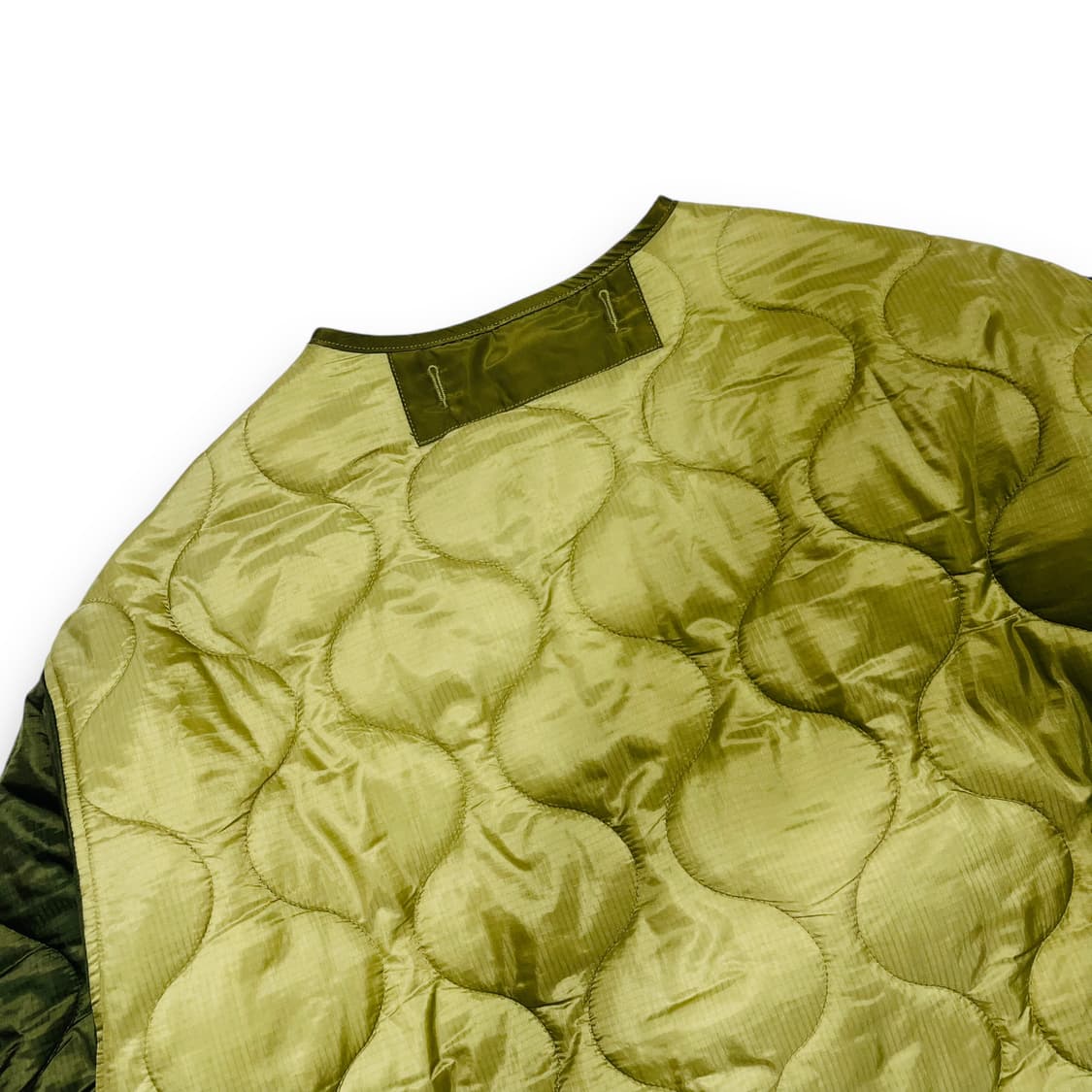 엠엠엠 진스 필드 퀄팅 라이너 카키 러브 자켓 상품이미지5