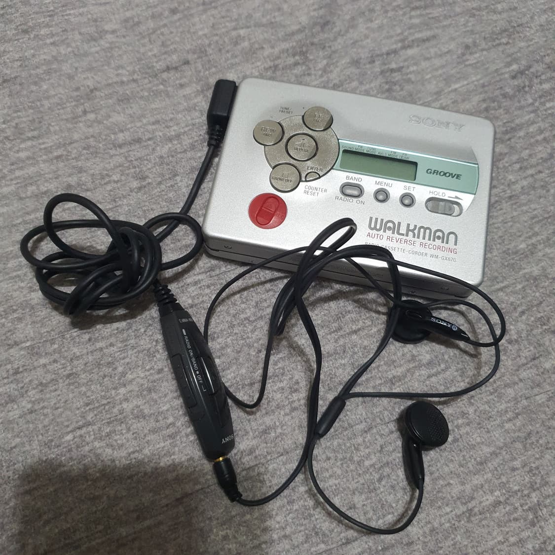 소니 워크맨 WM-GX670 카세트 부품용 상품이미지10