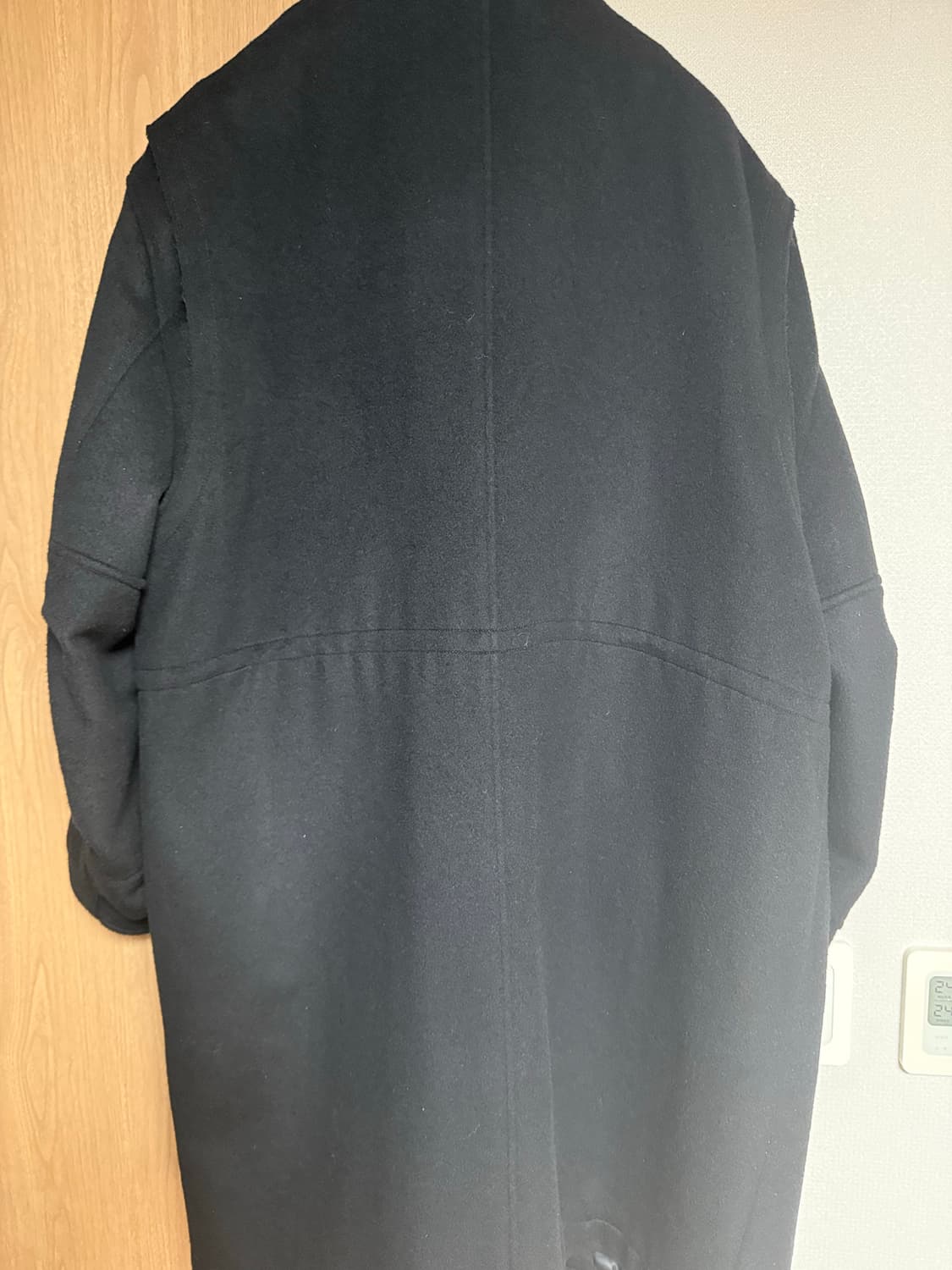 (L) 유스 밀리터리 코트 블랙 상품이미지3