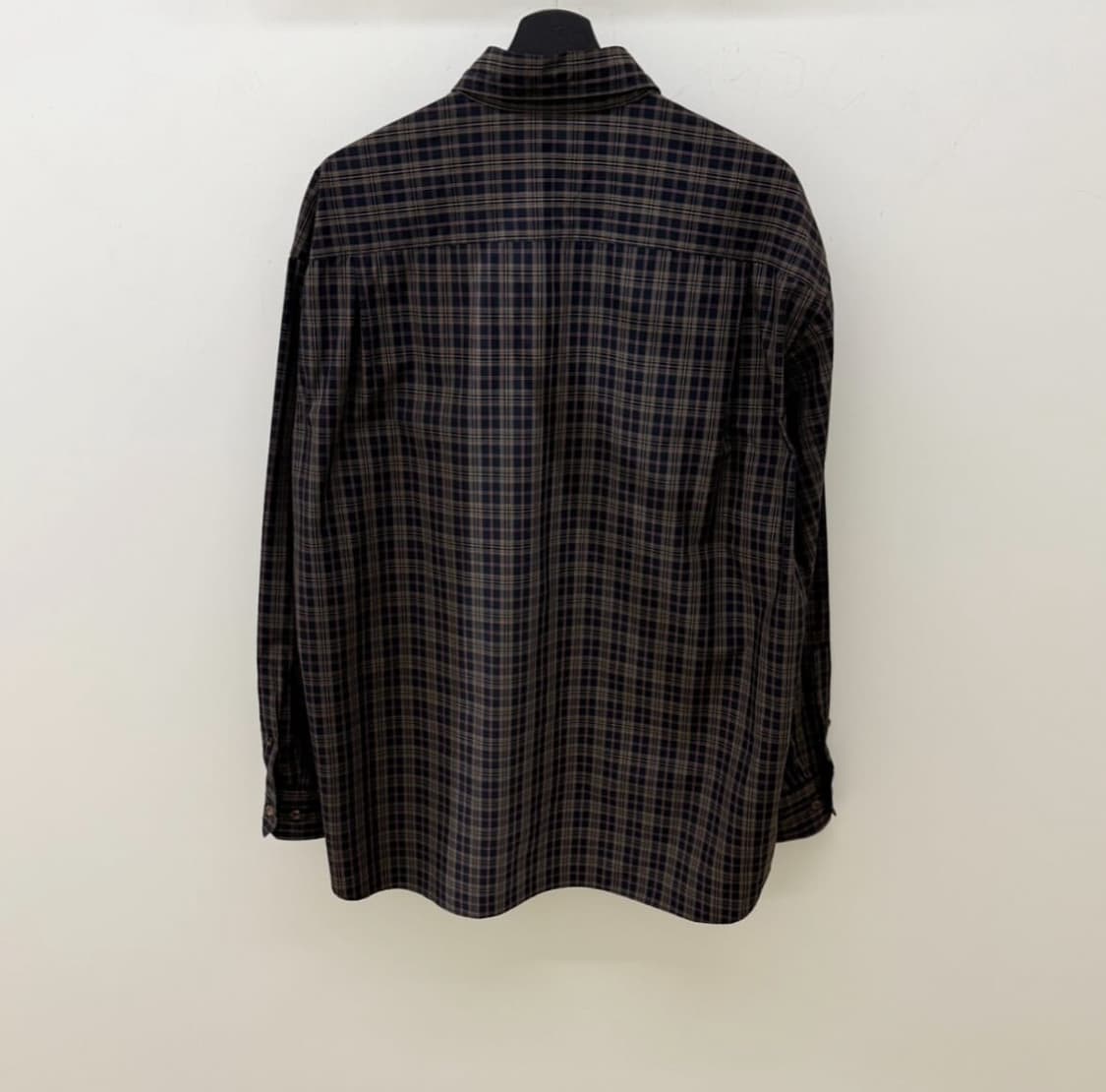요코 사카모토 오버사이즈 체크 셔츠 상품이미지4