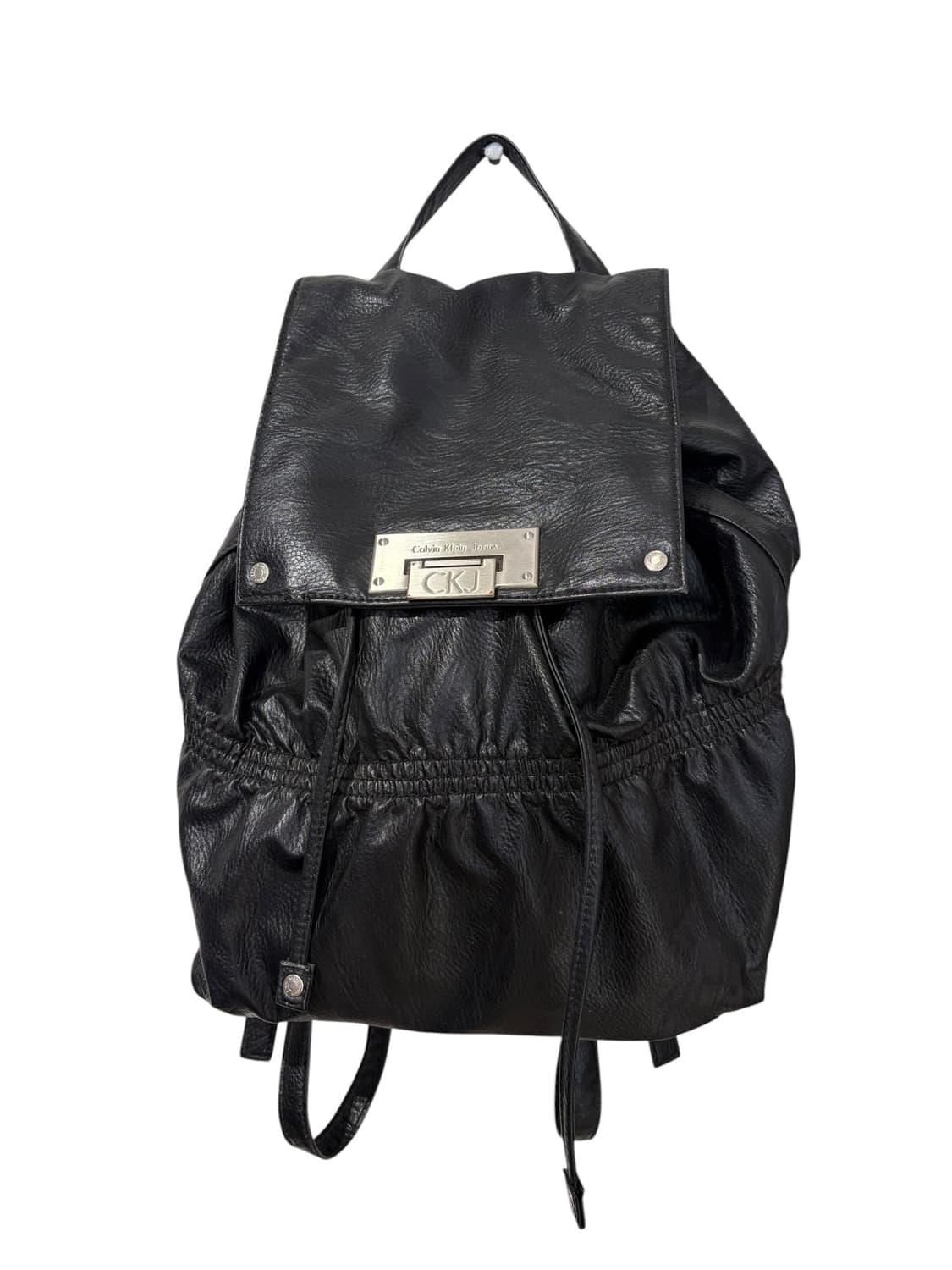 Calvin Klein 레더 백팩  상품이미지1