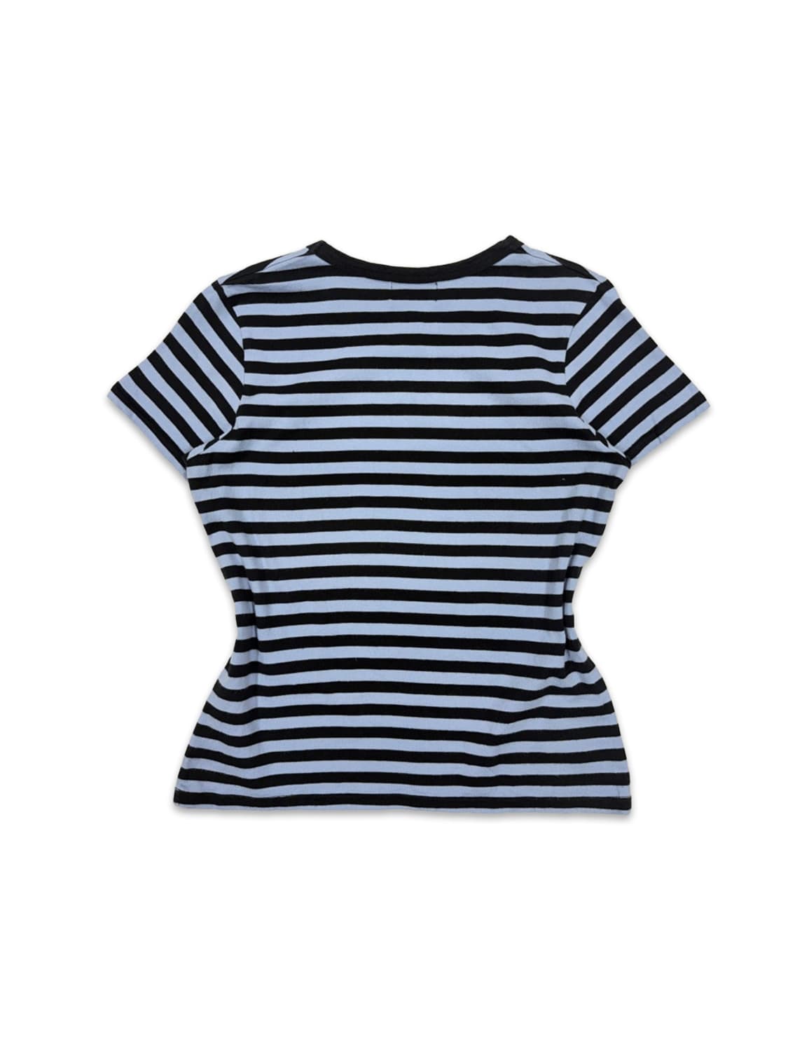 빈티지 네이비 스트라이프 반팔티 상품이미지4