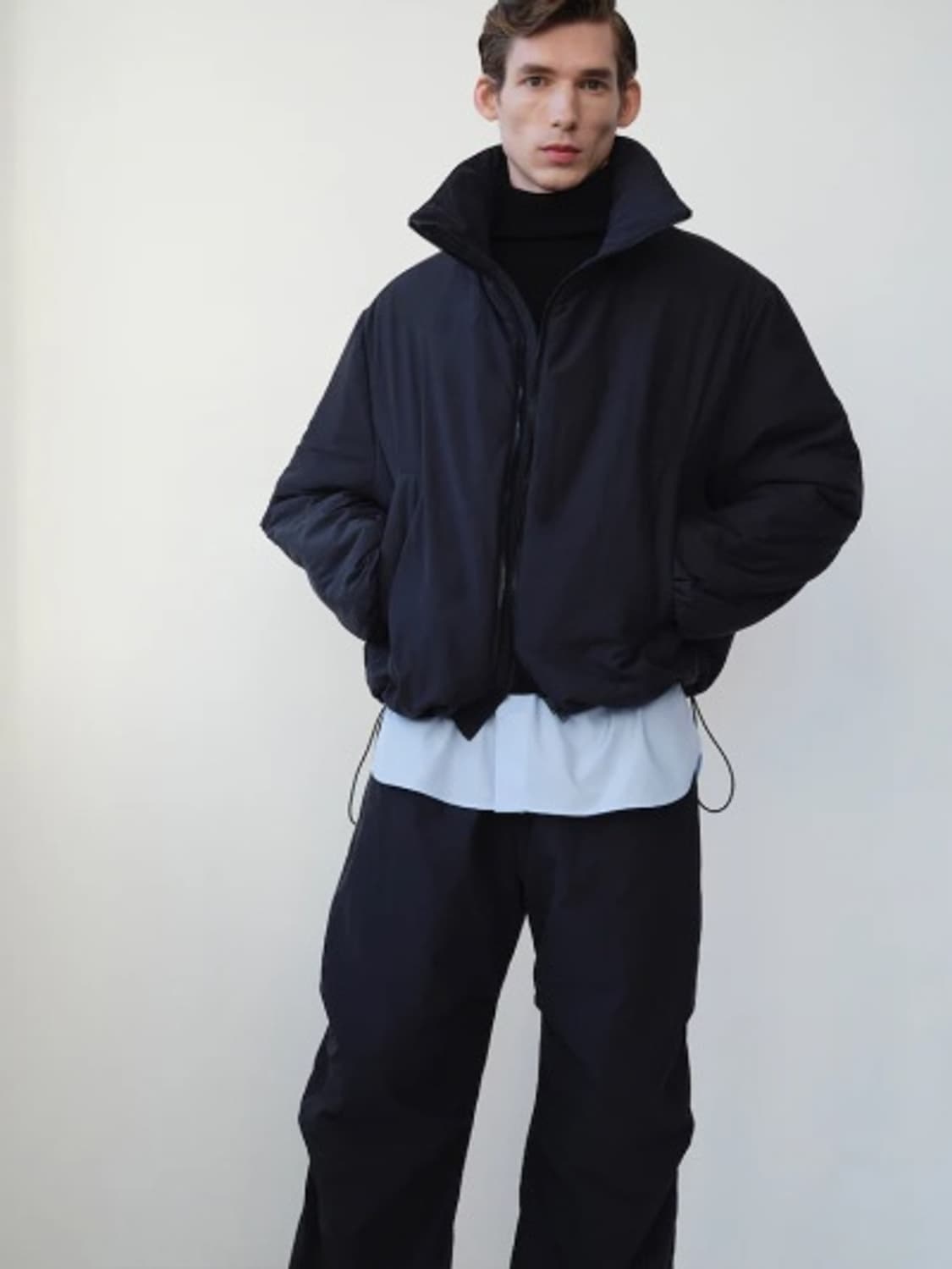 스튜디오니콜슨 이케다 파라슈트 패디드 봄버 패딩 상품이미지6